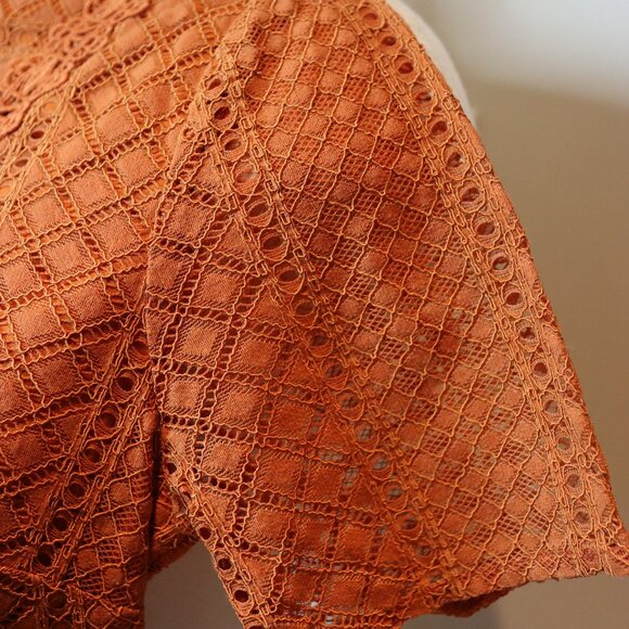 Embroidered Laced Blouse - Picture 6 of 8